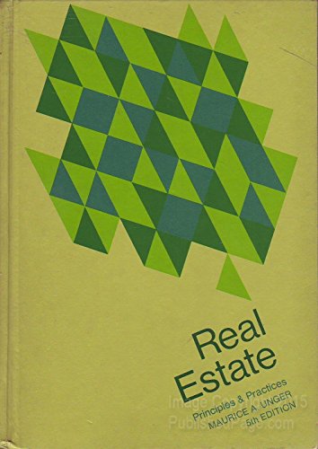 Stock image for Real estate: principles practices for sale by Red's Corner LLC