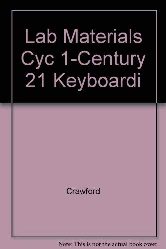 9780538205627: Lab Materials Cyc 1-Century 21 Keyboardi