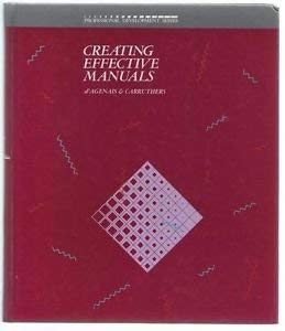 Stock image for Creating Effective Manuals for sale by The Unskoolbookshop