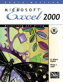 Beispielbild fr Mastering and Using Microsoft Excel 2000: Comprehensive Course zum Verkauf von Ergodebooks