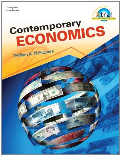 Beispielbild fr Contemporary Economics zum Verkauf von Better World Books: West