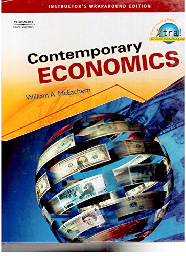 Imagen de archivo de Contemporary Economics,Teacher's Edition a la venta por ThriftBooks-Atlanta