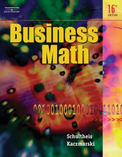 9780538440523: Business Math