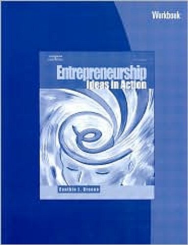 Stock image for Workbook for Greene's Entrepreneurship: Ideas in Action for sale by Georgia Book Company