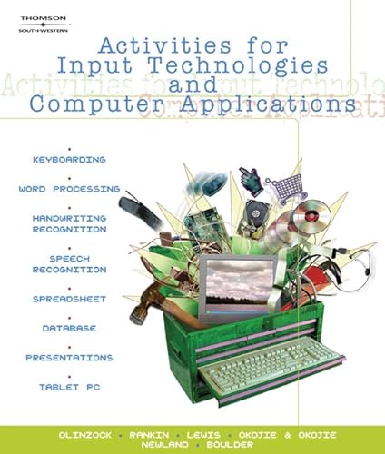 9780538441988: Activities for Input Technologies and Computer Applications