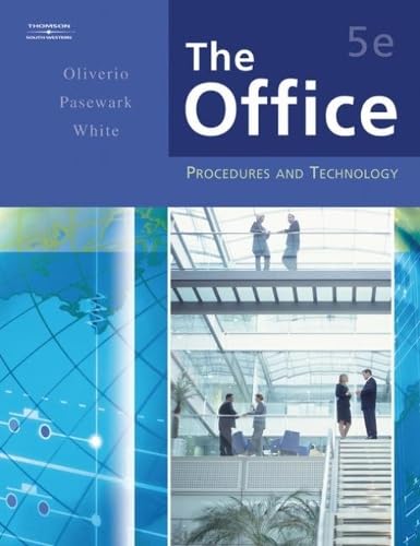 9780538443548: The Office: Procedures And Technology