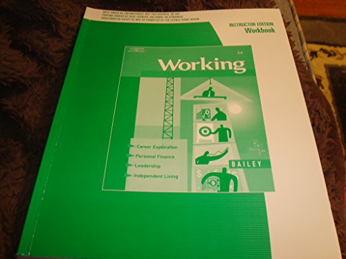 Imagen de archivo de Working 4e Instructor's Edition Workbook a la venta por Nationwide_Text