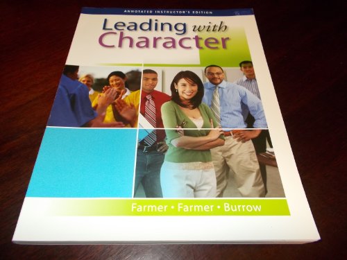Imagen de archivo de Leading with Character a la venta por Allied Book Company Inc.