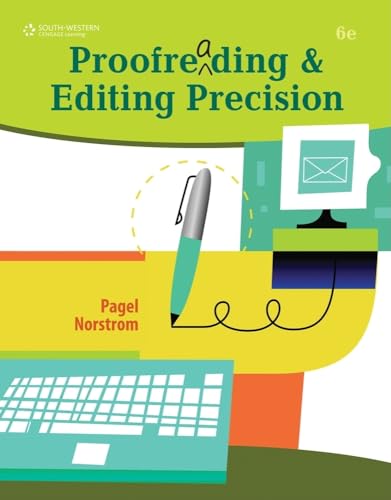 9780538450454: Proofreading & Editing Precision