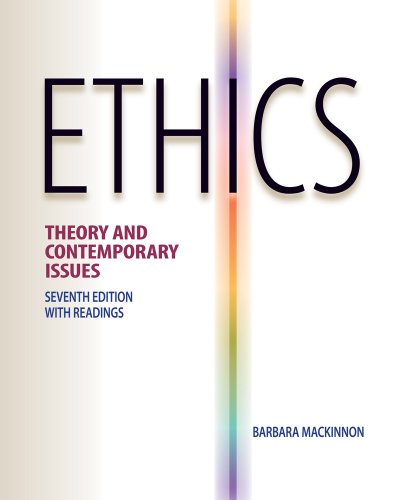 Stock image for Ethics : Theory and Contemporary Issues for sale by Better World Books
