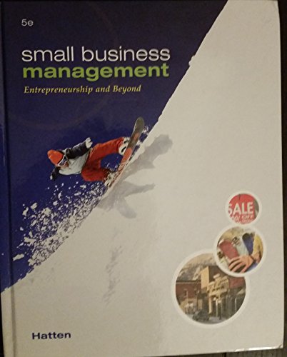 Stock image for Small Business Management: Entrepreneurship and Beyond for sale by Orion Tech