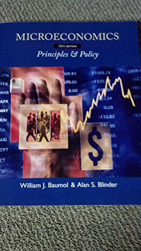 Beispielbild fr Microeconomics : Principles and Policy zum Verkauf von Better World Books