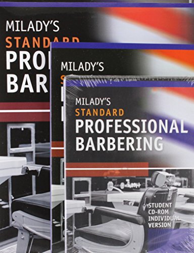 9780538457644: Milady's Standard Professional Barbering + Student Workbook + Exam Review + Student CD Package