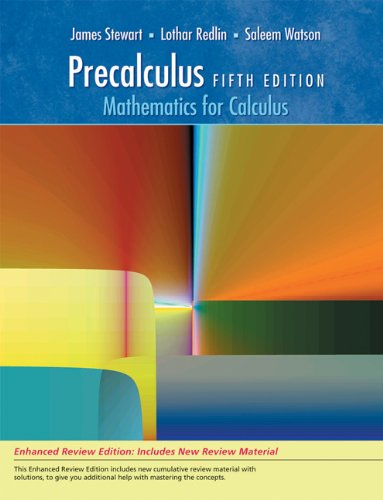 9780538460767: Bundle: Precalculus: Mathematics for Calculus, Enhanced Review Edition, 5th + Enhanced WebAssign Homework Printed Access Card for One Term Math and Science