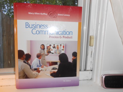9780538466264: Business Communication: Process and Product (Book Only)