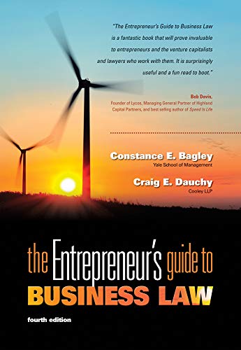 9780538466462: The Entrepreneur's Guide to Business Law, 4th Edition