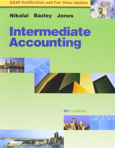 Beispielbild fr Intermediate Accounting zum Verkauf von HPB-Red