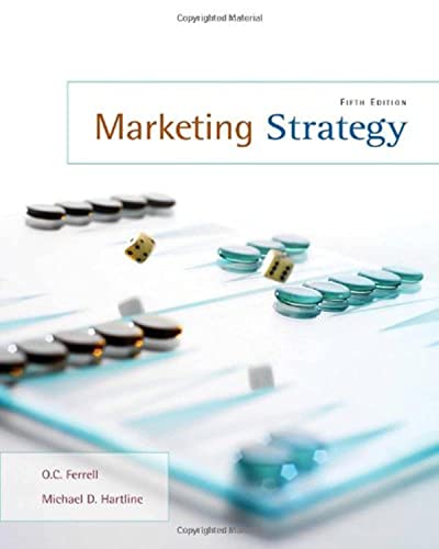 Imagen de archivo de Marketing Strategy a la venta por Irish Booksellers