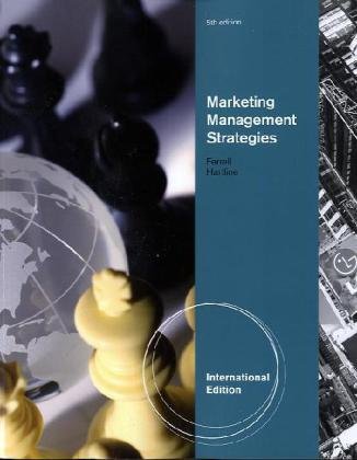 9780538467445: Marketing Management Strategies, International Edition