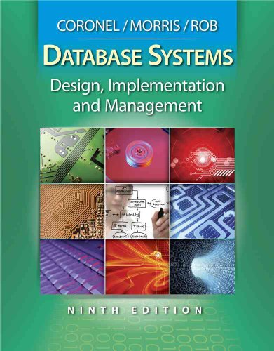Beispielbild fr Database Systems: Design, Implementation, and Management (Management Information Systems) zum Verkauf von Your Online Bookstore