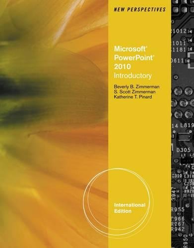 9780538470520: New Perspectives on Microsoft (R) PowerPoint (R) 2010, Introductory, International Edition