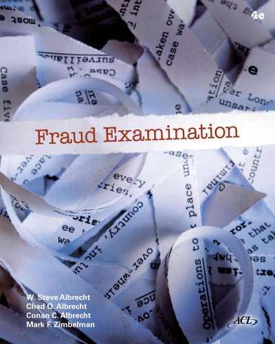 Imagen de archivo de Fraud Examination a la venta por ThriftBooks-Atlanta