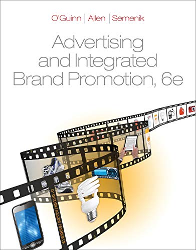 Beispielbild fr Advertising and Integrated Brand Promotion zum Verkauf von Books From California