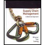 Imagen de archivo de Principles of Supply Chain Management: A Balanced Approach a la venta por austin books and more