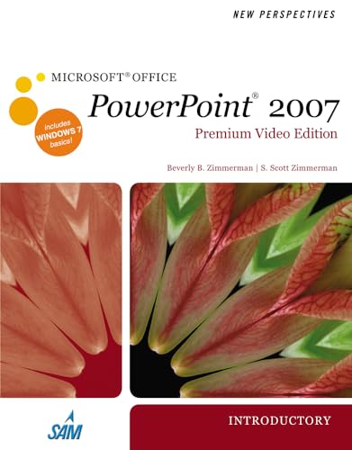 Imagen de archivo de New Perspectives on Microsoft Office PowerPoint 2007, Introductory, Premium Video Edition (New Perspectives (Course Technology Paperback)) a la venta por Ergodebooks