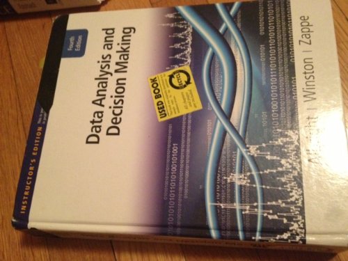9780538476102: Title: Data Analysis and Decision Making Textbook ONLY