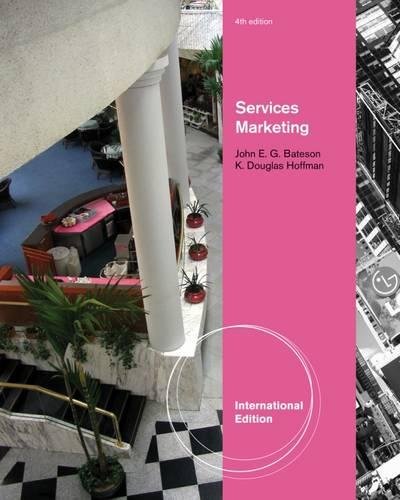 Imagen de archivo de Services Marketing, International Edition a la venta por Ammareal