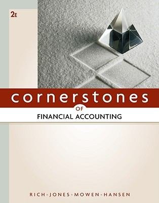 9780538476638: Cornerstones of Financial Accounting