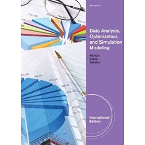 Imagen de archivo de Data Analysis, Optimization, and Simulation Modeling a la venta por Greener Books