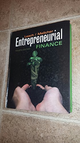 Stock image for Entrepreneurial Finance for sale by Irish Booksellers