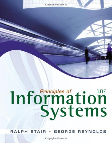 Imagen de archivo de Principles of Information Systems a la venta por Better World Books