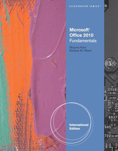 9780538481403: Microsoft Office 2010: Illustrated Fundamentals (Illustrated (Course Technology))