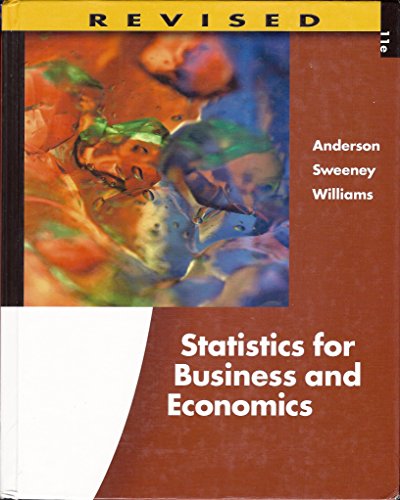 Stock image for Statistics for Business and Economics, Revised - Text Only for sale by Better World Books