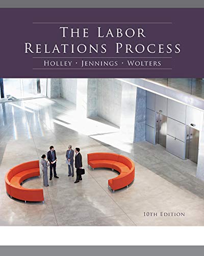 Beispielbild fr The Labor Relations Process zum Verkauf von Better World Books