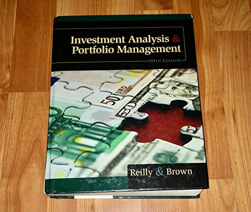 Beispielbild fr Investment Analysis and Portfolio Management zum Verkauf von Better World Books