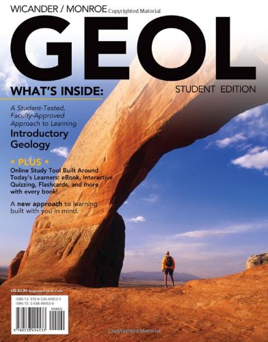 Beispielbild fr GEOL (with Earth Science CourseMate with eBook Printed Access Card and Virtual Field Trips in Geology) (Available Titles CourseMate) zum Verkauf von Irish Booksellers