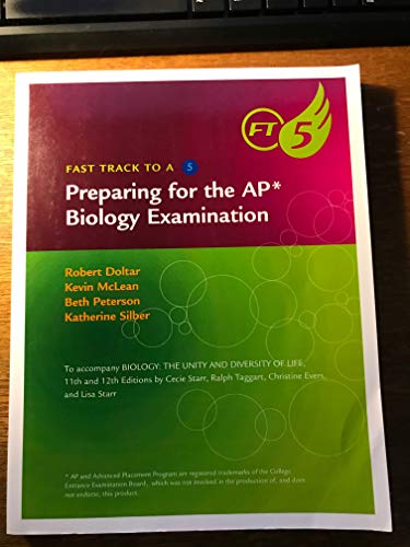 Stock image for Fast Track To A 5-Preparing For The Ap Biology Exam To Accompnay Biology: The Unity And Diversity Of ; 9780538495042 ; 0538495049 for sale by APlus Textbooks