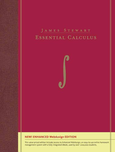Image d'archives pour Essential Calculus, Enhanced Edition (with Enhanced WebAssign with eBook Printed Access Card for Multi Term Math and Science) (Available Titles CourseMate) mis en vente par Jenson Books Inc