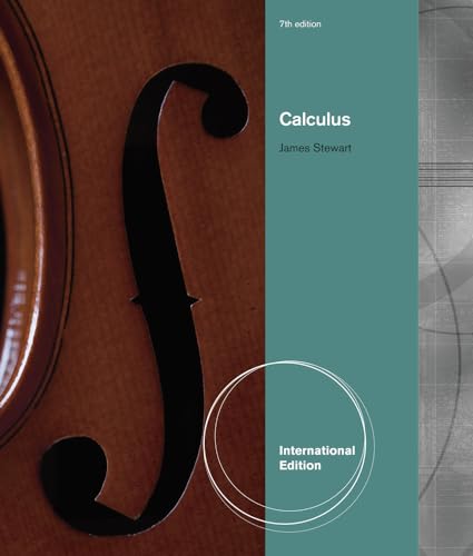 9780538498845: Calculus, International Metric Edition [Sep 23, 2011] Stewart, James