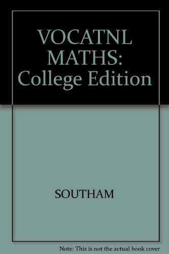 9780538602198: VOCATNL MATHS: College Edition