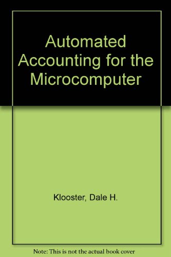 Stock image for Automated Accounting for the Microcomputer for sale by Better World Books