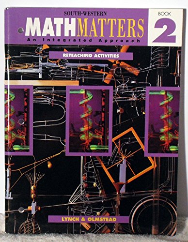 Imagen de archivo de Reteaching Acitivities, South-Western Math Matters Book 2, (Math Matters) a la venta por The Book Cellar, LLC
