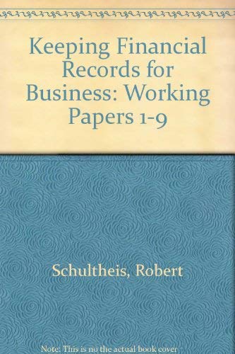 Stock image for Keeping Financial Records For Business ; 9780538633161 ; 0538633166 for sale by APlus Textbooks