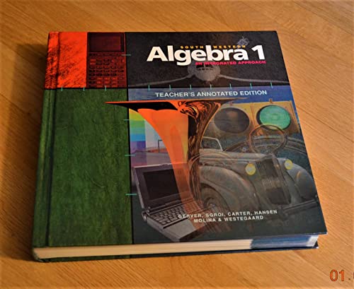 9780538644181: Southwestern Algebra I : An Integrated Approach