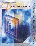 Imagen de archivo de Fundamentals of Psychology : Applications for Life and Work a la venta por HPB-Red