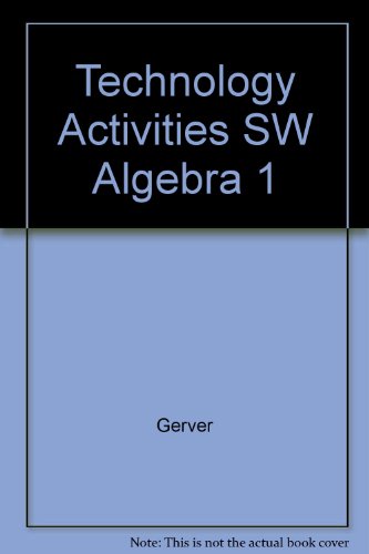 Stock image for Technology Activities, SW Algebra 1 for sale by Nationwide_Text